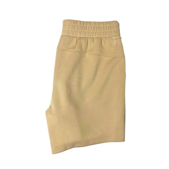 NEW Mondetta High-Rise Shorts | Tan | Size L - Picture 2 of 6